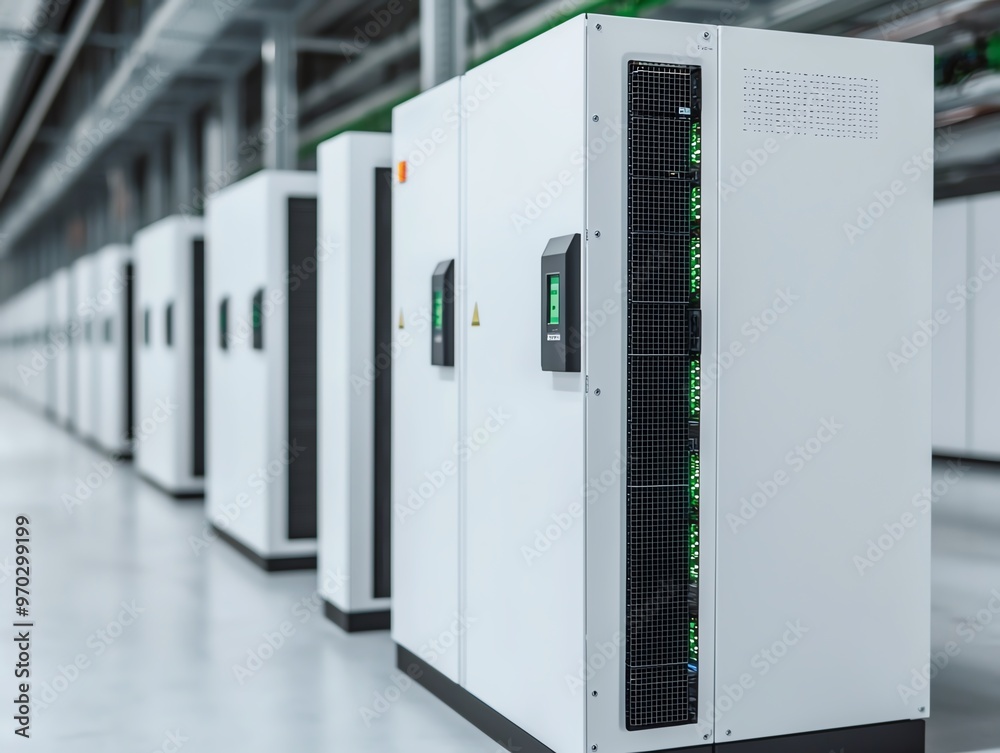 Modern data center showcasing rows of servers with illuminated indicators, highlighting technology's role in digital infrastructure. Modern data center showcasing rows of servers with illuminated indicators, highlighting technology's role in digital infrastructure.