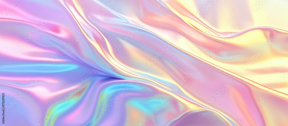 Colorful Holographic Foil With Rainbow Gradient Hologram Texture Dreamy Abstract Background With Pastel Neon Tones Iridescent Surface Pearlescent Abstract Design Ai Generated Imagery Colorful Holographic Foil With Rainbow Gradient Hologram Texture Dreamy Abstract Background With Pastel Neon Tones Iridescent Surface Pearlescent Abstract Design Ai Generated Imagery
