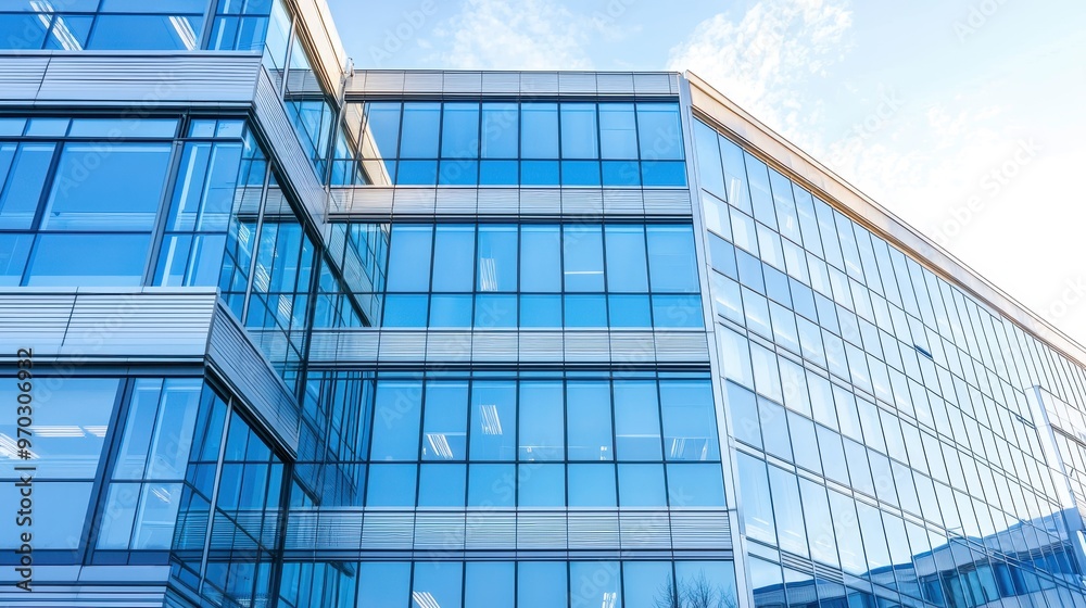 Modern Glass Building Exterior Facade Architecture Modern Glass Building Exterior Facade Architecture