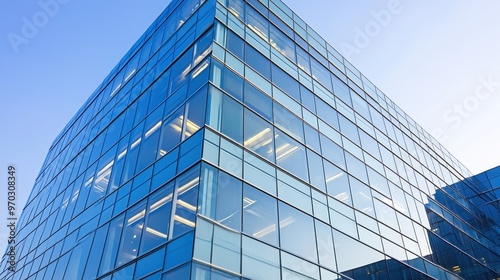 Modern Glass Facade Building Architecture