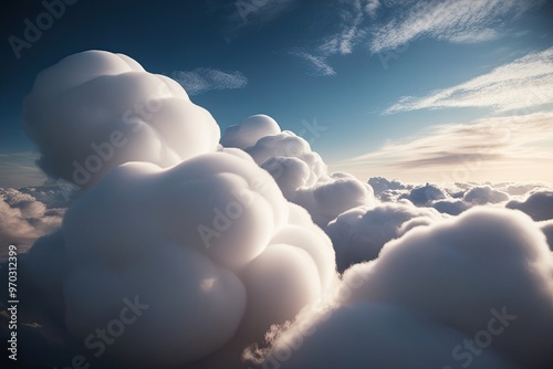 Three-Dimensional Illustrative Cumulus Soft Clouds Visualization with Atmospheric Visuals and Enchanting Detail