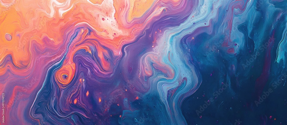 Abstract acrylic background featuring a marbled design Textured paint strokes on paper suitable for web and game design Macro view of a hand painted canvas with a surreal smear effect Abstract acrylic background featuring a marbled design Textured paint strokes on paper suitable for web and game design Macro view of a hand painted canvas with a surreal smear effect