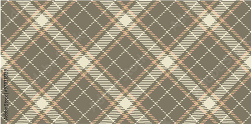 Vector checkered pattern. Tartan, textured seamless twill for flannel shirts, duvet covers, other autumn winter textile mills. Vector Format