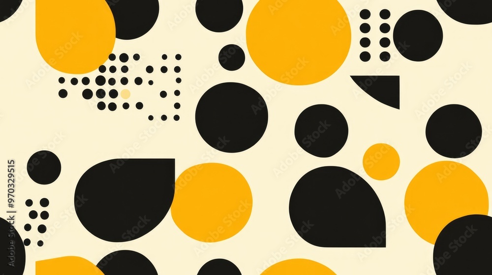 Yellow geometric pattern Yellow geometric pattern
