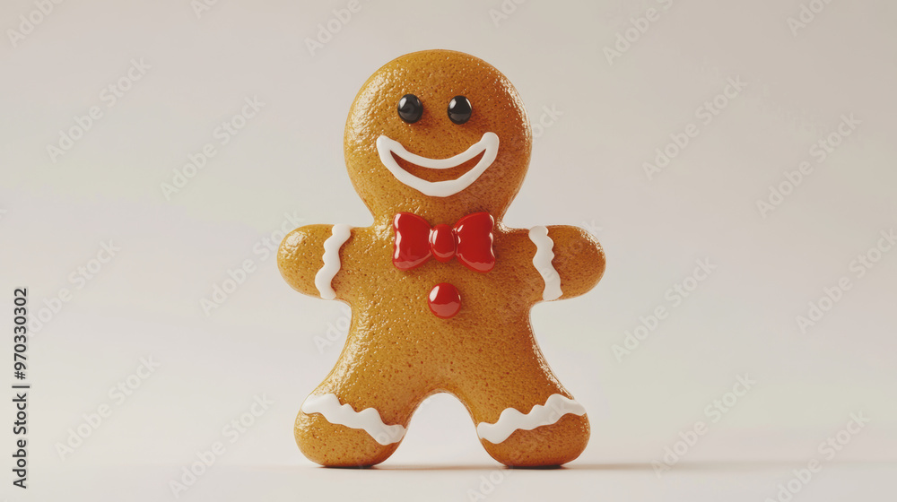 Gingerbread Man Cookie.