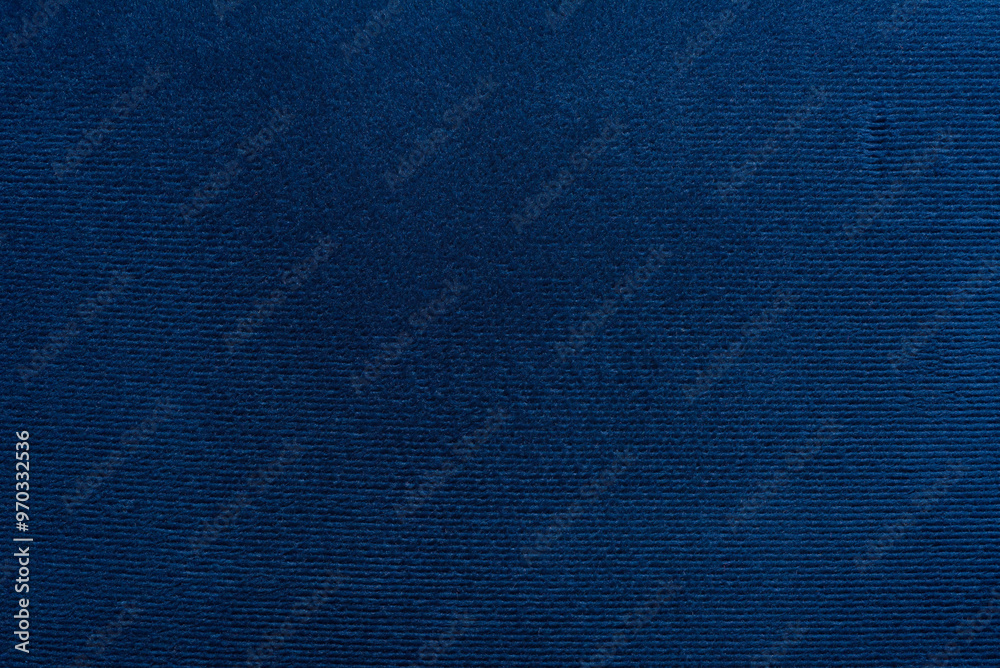 Texture of blue velvet fabric Texture of blue velvet fabric