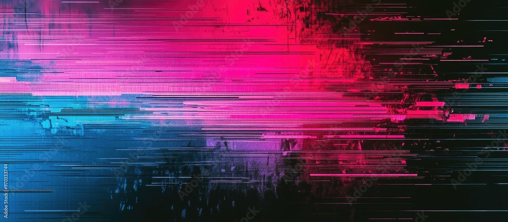 Abstract Tv Screen With Glitch Texture And Visual Distortion Abstract Tv Screen With Glitch Texture And Visual Distortion