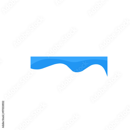 blue wave upper border