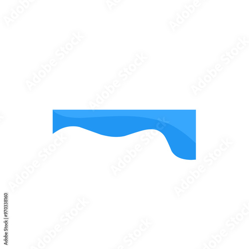 blue wave upper border
