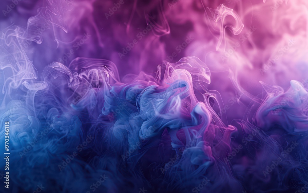 A vibrant swirl of colorful smoke creates an abstract and ethereal atmosphere, perfect for artistic backgrounds. A vibrant swirl of colorful smoke creates an abstract and ethereal atmosphere, perfect for artistic backgrounds.