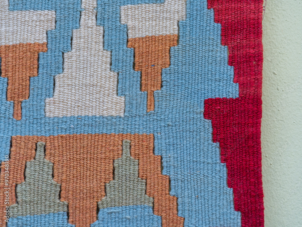 detail of a wool carpet detail of a wool carpet