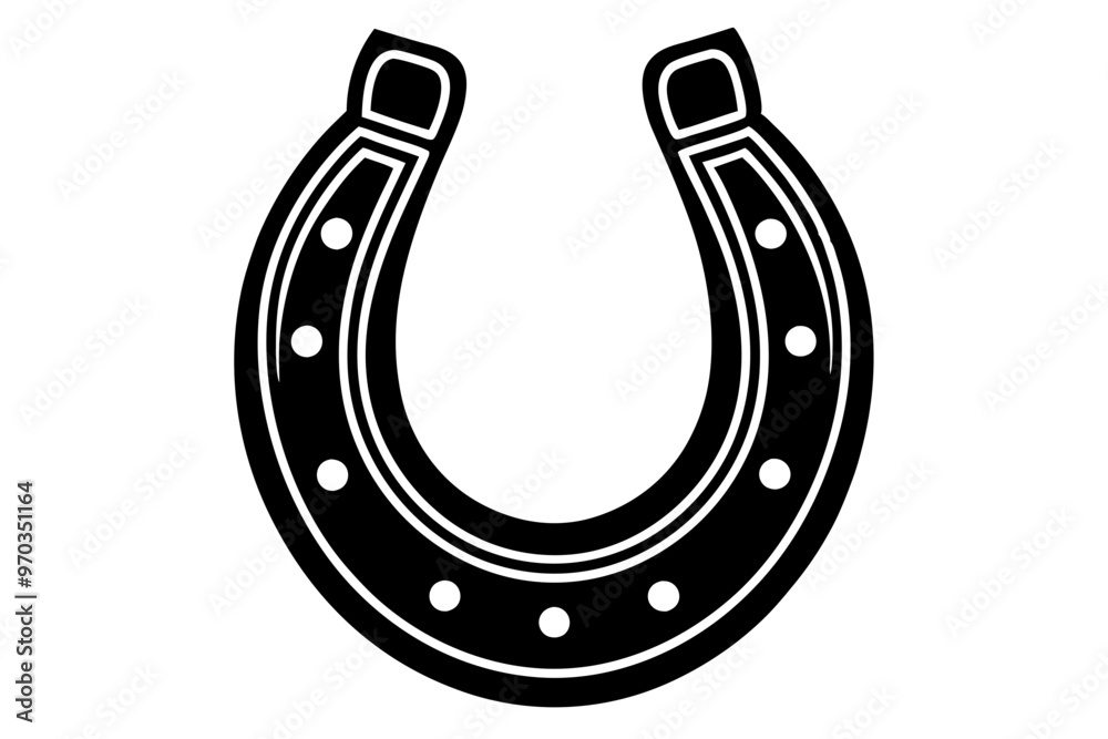 Horseshoe icon, Luck symbol, Horseshoe silhouette vector
Horseshoe icon, Luck symbol, Horseshoe silhouette vector