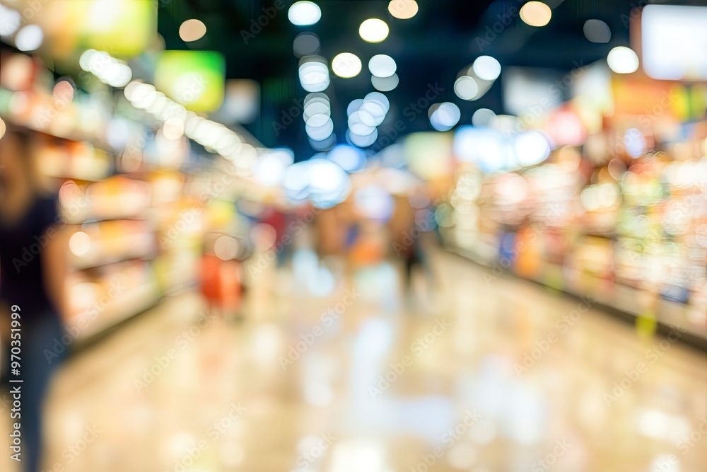 custom made wallpaper toronto digitalblur shopping in supermarket mall , ai