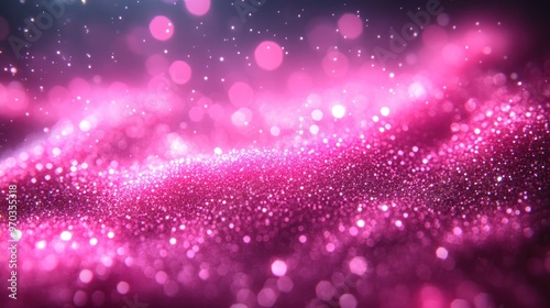 Abstract Pink Glitter Background