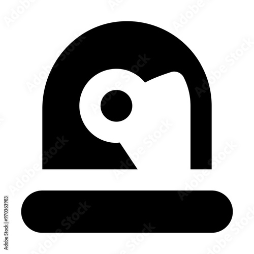 Astronaut icon in solid style. Simple spacesuit symbol vector illustration — pixel-perfect icon.