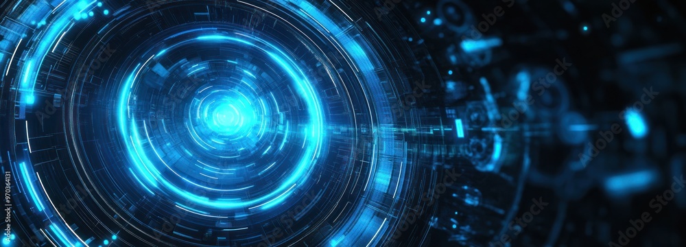 Obraz premium Abstract Digital Technology Background