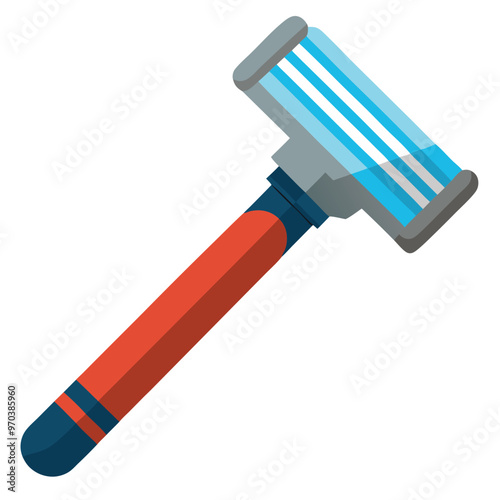 Razor vector illustration isolated on a white background