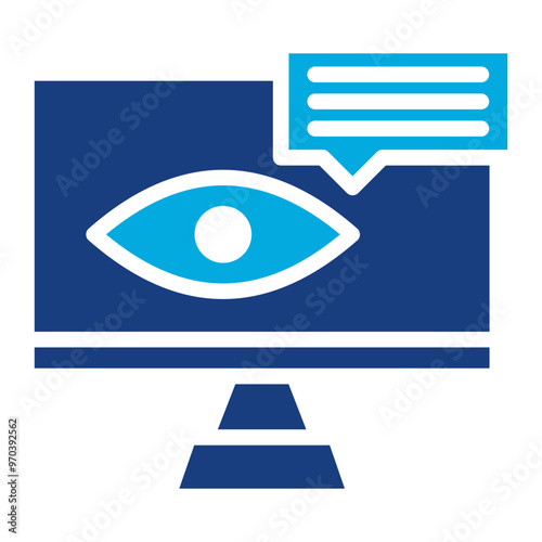 Lurkers icon vector image. Can be used for Live Streaming.