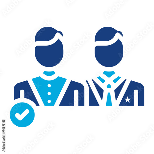 Nomination icon vector image. Can be used for Politics.