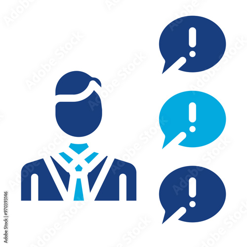 Mudslinging icon vector image. Can be used for Politics.