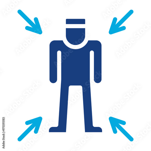 Scandal icon vector image. Can be used for Politics.