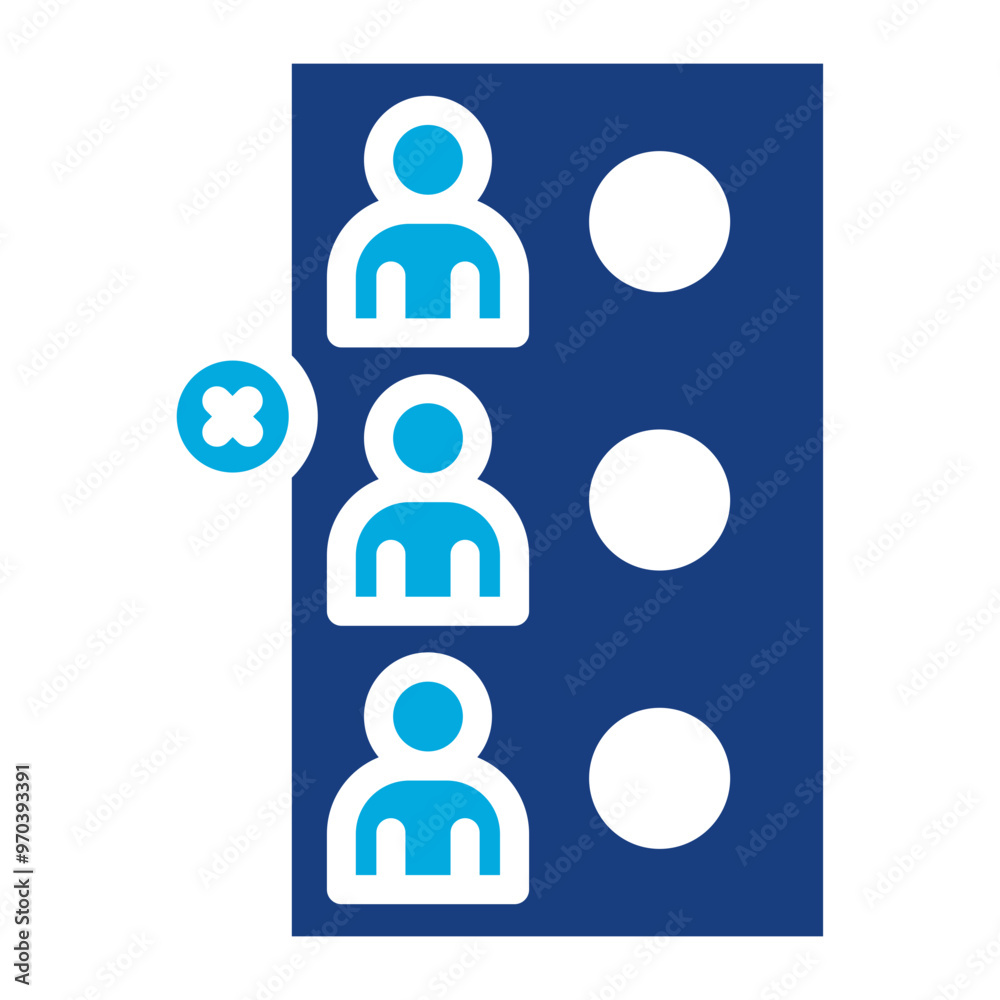 Spoiled Vote icon vector image. Can be used for Politics. Spoiled Vote icon vector image. Can be used for Politics.