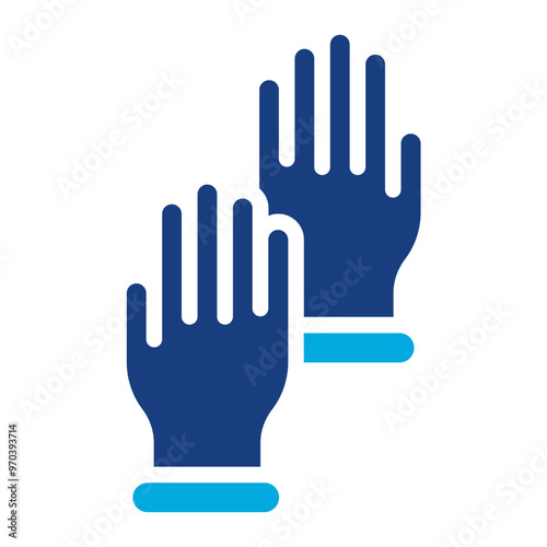 Protective Gloves icon vector image. Can be used for Personal Transportation.