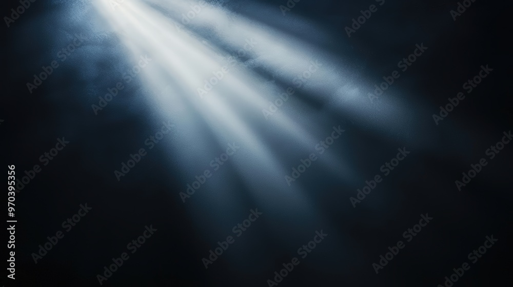 Light beams in dark room Light beams in dark room
