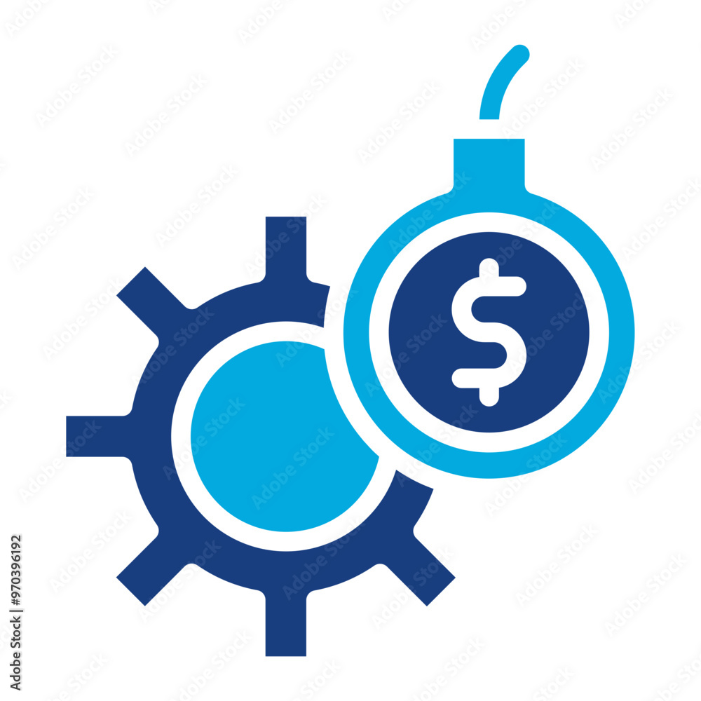 Debt Management icon vector image. Can be used for Loan. Debt Management icon vector image. Can be used for Loan.