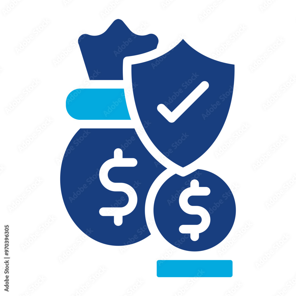 Loan Insurance icon vector image. Can be used for Loan. Loan Insurance icon vector image. Can be used for Loan.