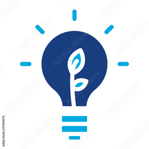 Resource Efficiency icon vector image. Can be used for Operations Management.
