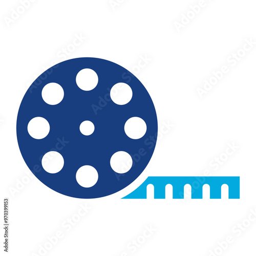Biopic icon vector image. Can be used for Movie Genres.
