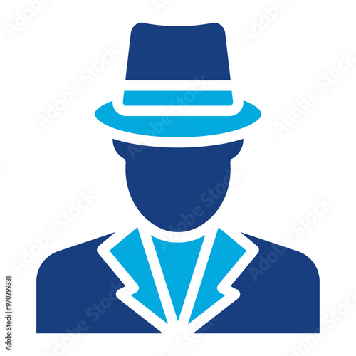 Spy icon vector image. Can be used for Movie Genres.