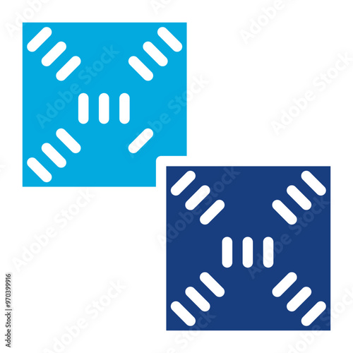 Build Plate icon vector image. Can be used for Additive Maufacturing.