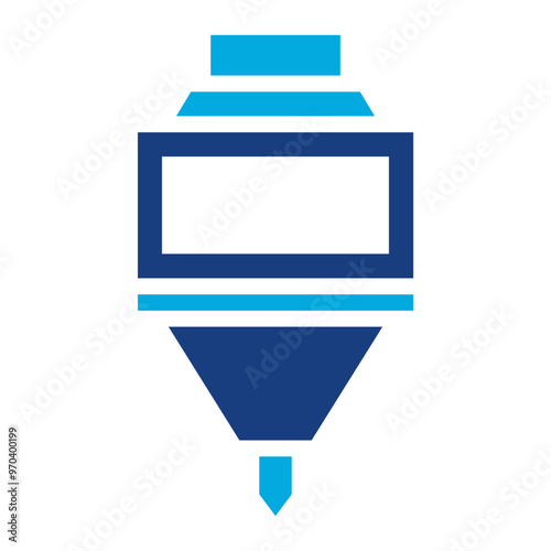 Print Head icon vector image. Can be used for Additive Maufacturing. photo