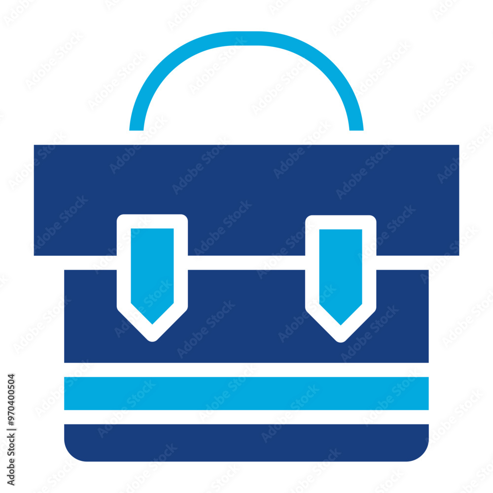 Briefcase icon vector image. Can be used for Job Fair. Briefcase icon vector image. Can be used for Job Fair.