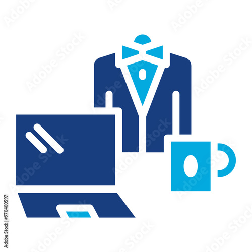 Company Swag icon vector image. Can be used for Job Fair.