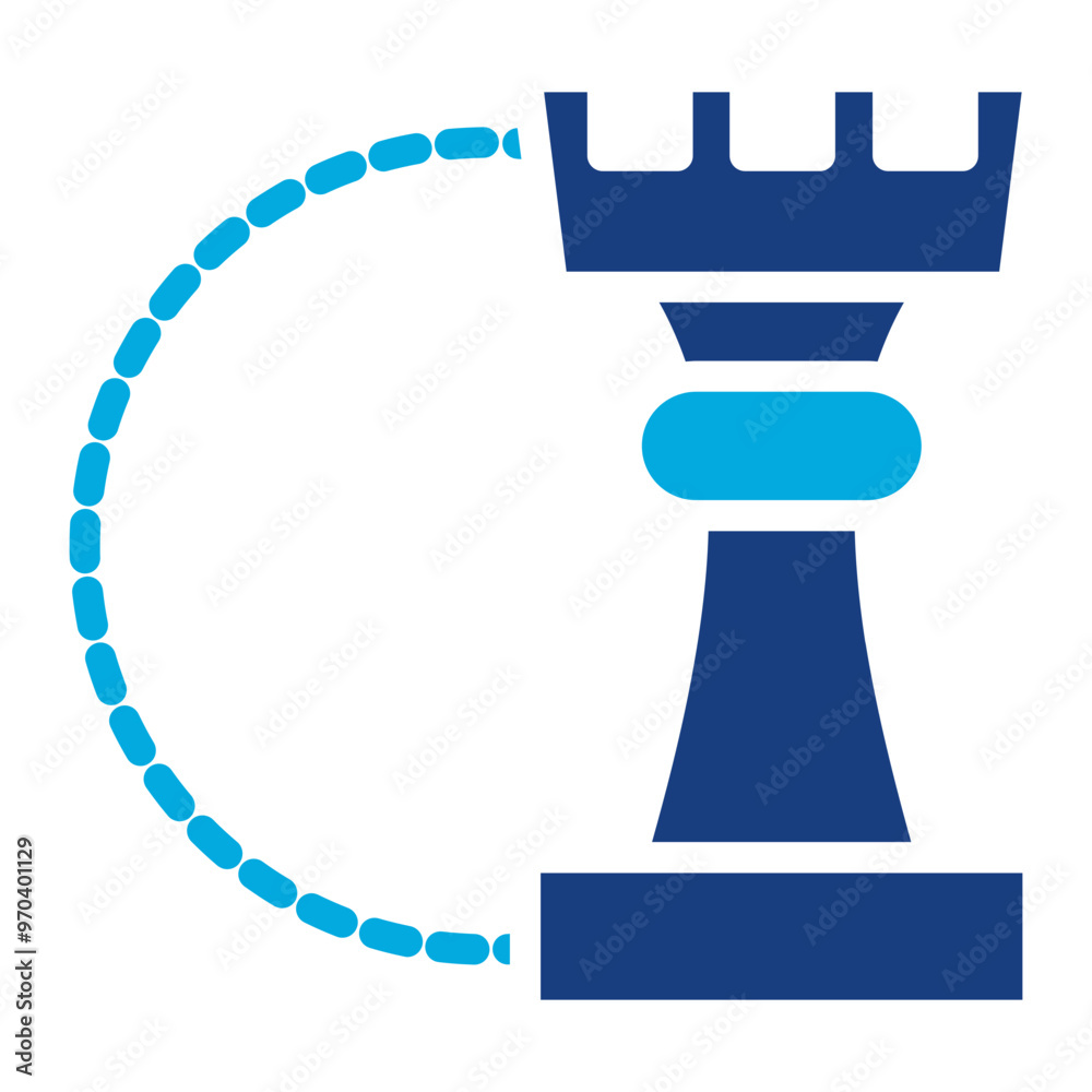 Strategic Missteps icon vector image. Can be used for Business Risks.