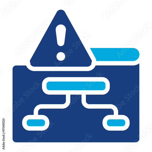 Project Failure icon vector image. Can be used for Business Risks.