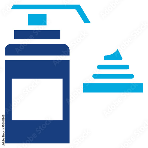 Lotion icon vector image. Can be used for Sun Protection.