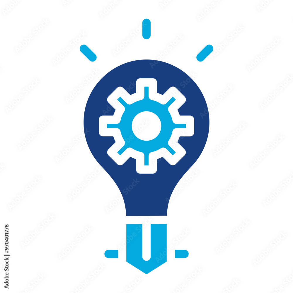 Idea Generation icon vector image. Can be used for Organization. Idea Generation icon vector image. Can be used for Organization.