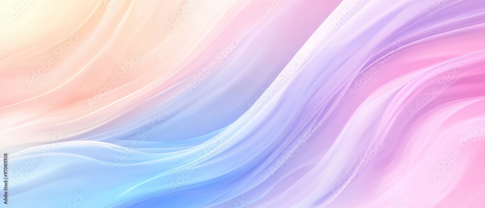 custom made wallpaper toronto digitalA soft, flowing abstract background featuring gentle pastel colors blending harmoniously, ideal for creative projects and designs.