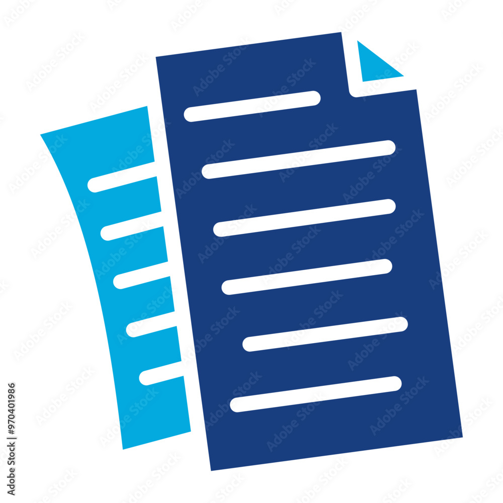 Document icon vector image. Can be used for Business Meeting. Document icon vector image. Can be used for Business Meeting.