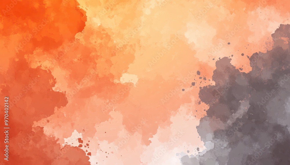 Fototapeta premium A vibrant abstract background featuring a blend of orange and gray colors, perfect for creative projects and contemporary designs.