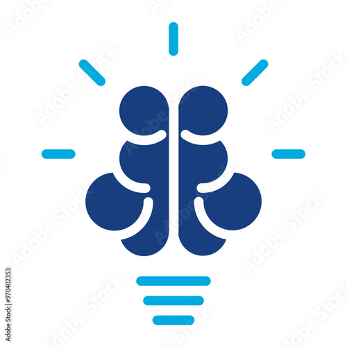 Knowledge icon vector image. Can be used for Thought Leadership.