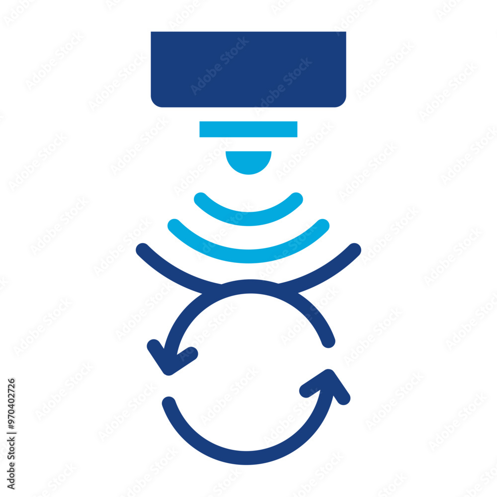 Tilt Sensor icon vector image. Can be used for Sensors. Tilt Sensor icon vector image. Can be used for Sensors.