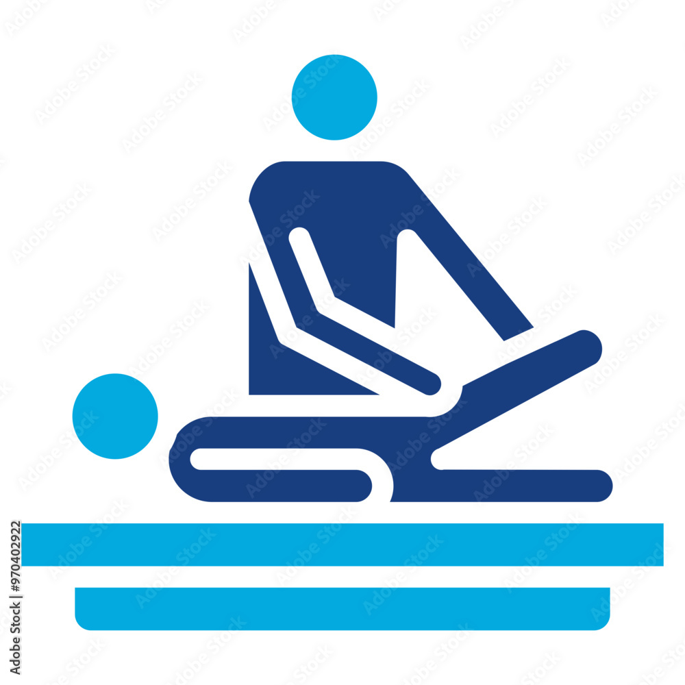 Physical Therapy icon vector image. Can be used for Physical Wellbeing. Physical Therapy icon vector image. Can be used for Physical Wellbeing.