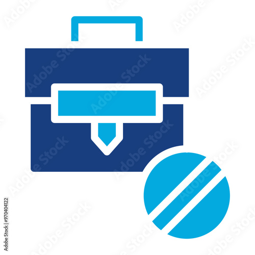 Unavailability icon vector image. Can be used for Business Disruption.