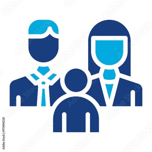 Family icon vector image. Can be used for World Refugee Day.