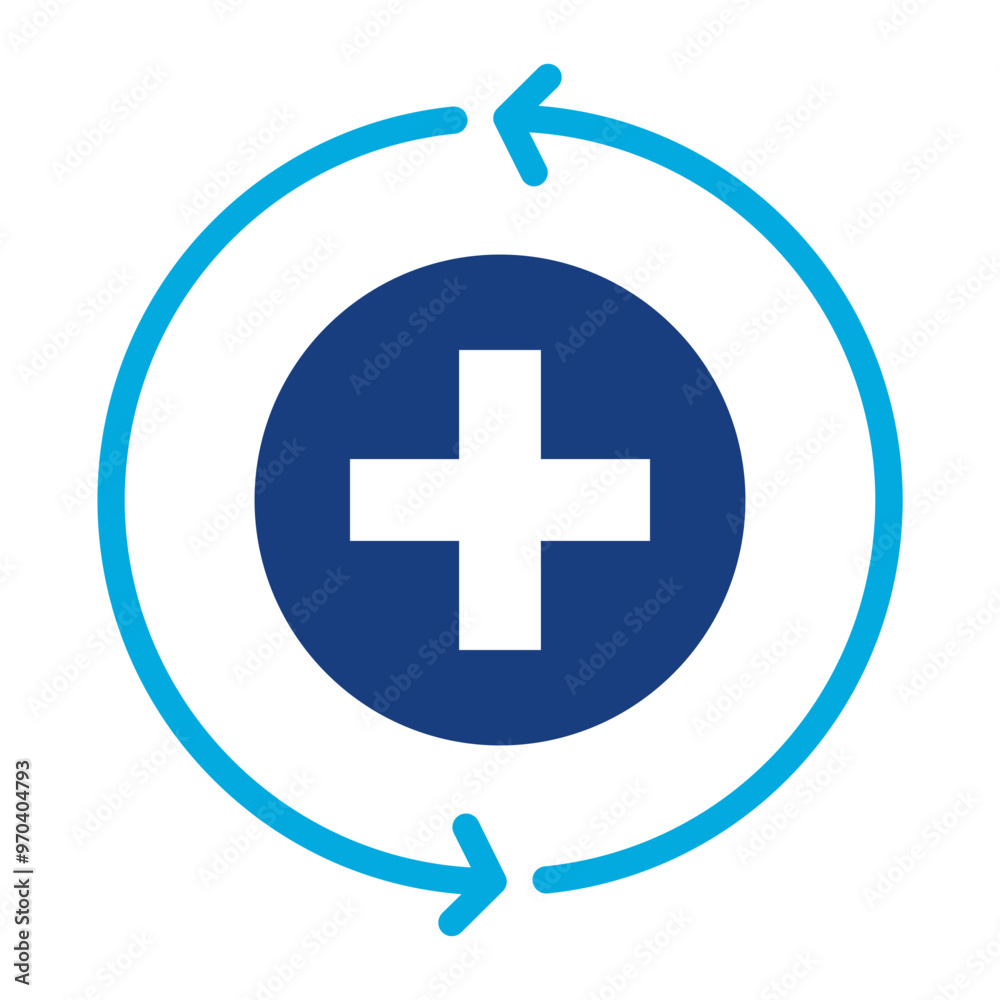 Recovery icon vector image. Can be used for Fitness. Recovery icon vector image. Can be used for Fitness.